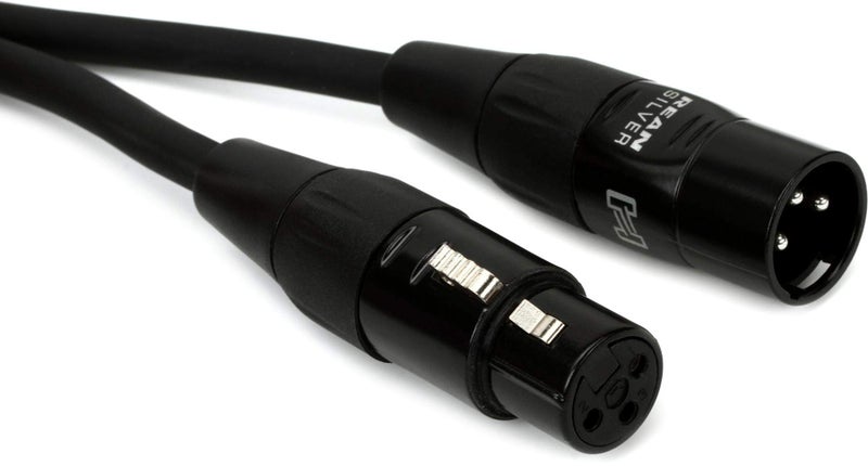 كابل ميكروفون محترف Hosa HMIC-003 REAN XLR3F إلى XLR3M، 3 أقدام